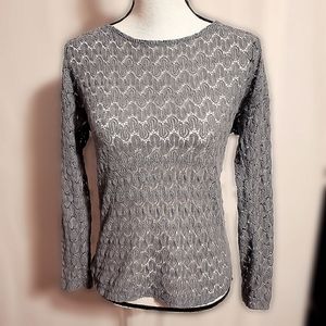 'Katiek'  Gorgeous Blue/Grey Sweater